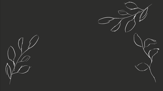 A floral rectangle background Display