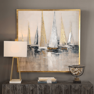 Sailboat Hand Painted Canvas