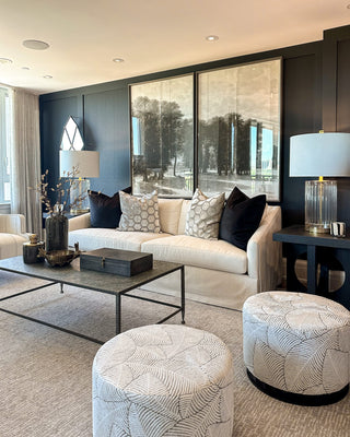 Yorkvile chic living room Yorkville Toronto interior design