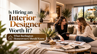 Is Hiring an Interior Designer Worth It? What Burlington Homeowners Should Know