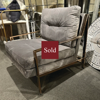 Velvet Accent Chair