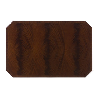 Mahogany & Acrylic Coffee Table