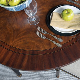Barrington Dining Table - Black/Gold