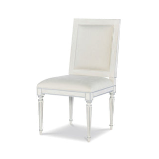 Barrington Side Chair - White/Silver