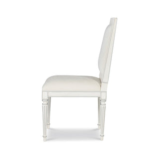 Barrington Side Chair - White/Silver