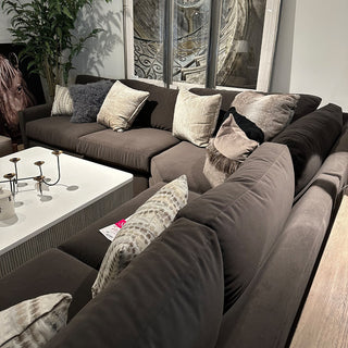 Three-Piece Sectional with Sleeper