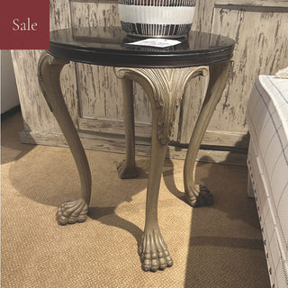 Hickory Chair Footed Side Table