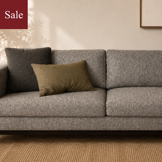 Cole 92" Grey Sofa