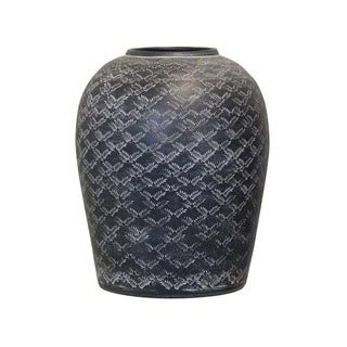 Dark Grey Jarra Vase | 16in