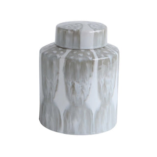 Decorative Stoneware Ginger Jar Short