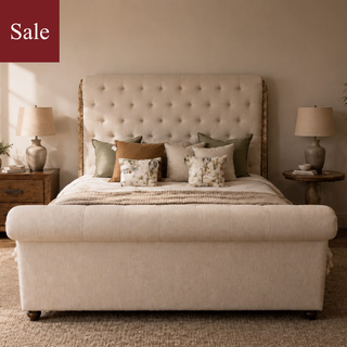 King Tufted Bed