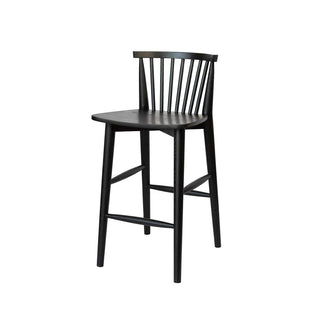 Lucy Black Counter Stool