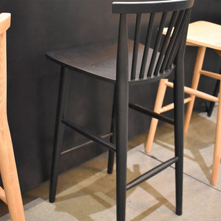 Lucy Black Counter Stool