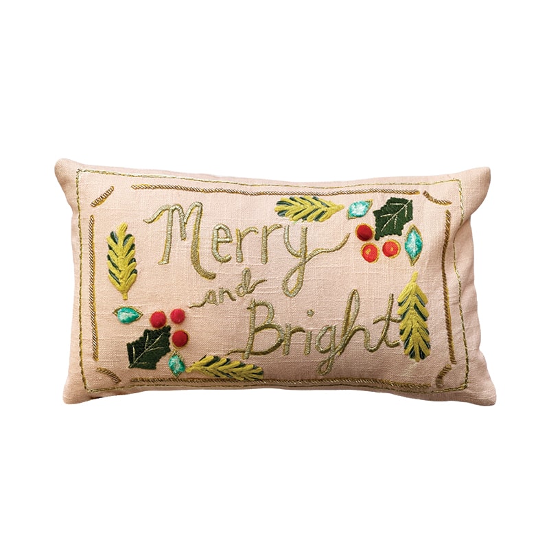 Merry & Bright Pillow