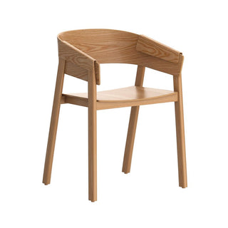 Natural Curved Dining Chair