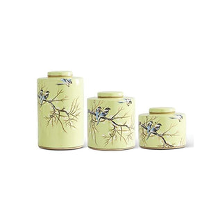 Patterned Ceramic Ginger Jars