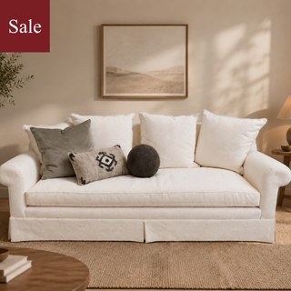 Ralph Lauren White Sofa