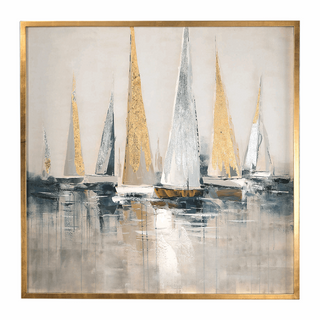 Sailboat Hand Painted Canvas