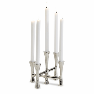 Silver Taper Candle Holder