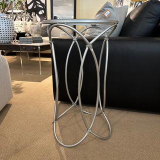 Silver Accent Table