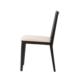 Sofia Black Cane Dining Chair