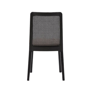 Sofia Black Cane Dining Chair