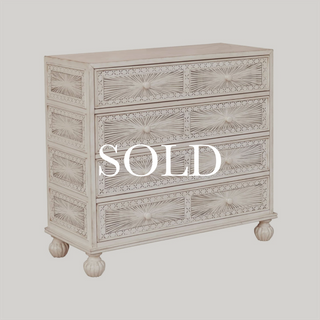 SOLD - Hand Painted Chest
