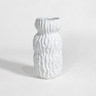 White Accent Vase