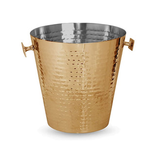 Hammered Champagne Cooler in Gold