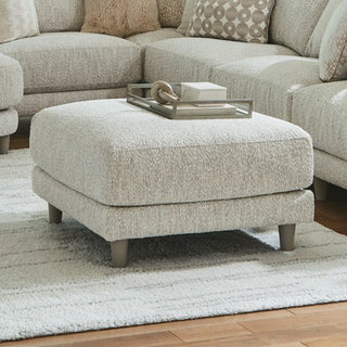 Plush Ottoman